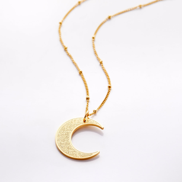 Collier Croissant De Lune Ayat Al Kursi